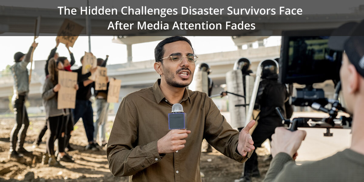 Hidden challenges faced by disaster survivors after relief