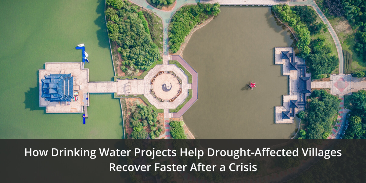Drinking water projects for drought-affected villages